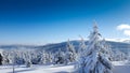 PrzeÃâÃâ¢cz Karkonoska, Czech, Karkonosze, Krkonose. Winter, snow